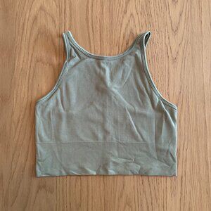 Athleta Aurora Seamless High Neck Crop Tank